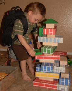 weighted backpack classroom ideas