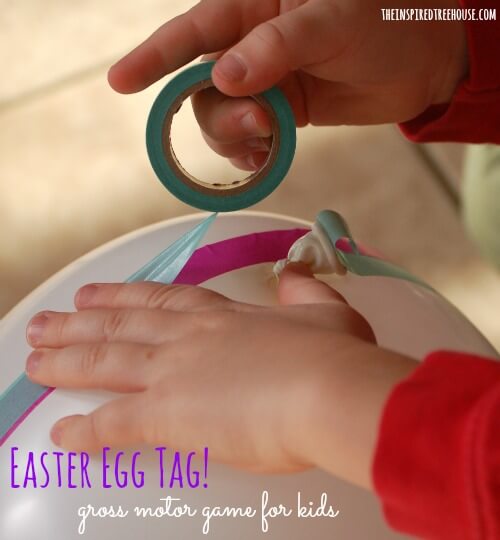 easter ideas for kids easter egg tag title