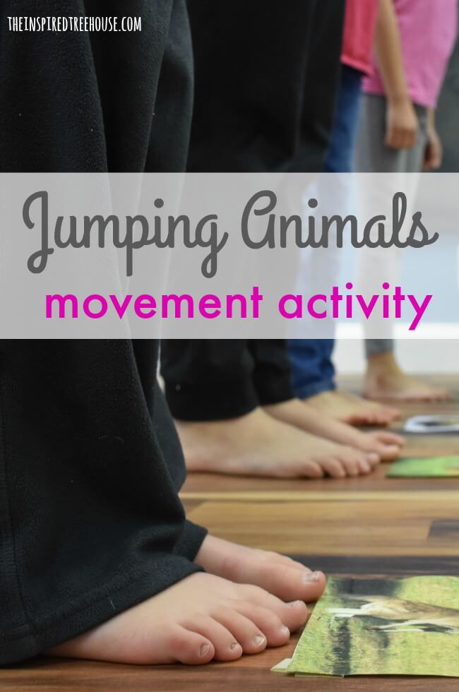 The Inspired Treehouse - Physical games for kids are a great way to get little ones engaged in their learning!  This whole-body movement game is perfect for kids of all ages.