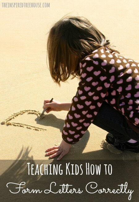 writing practice letter formation title