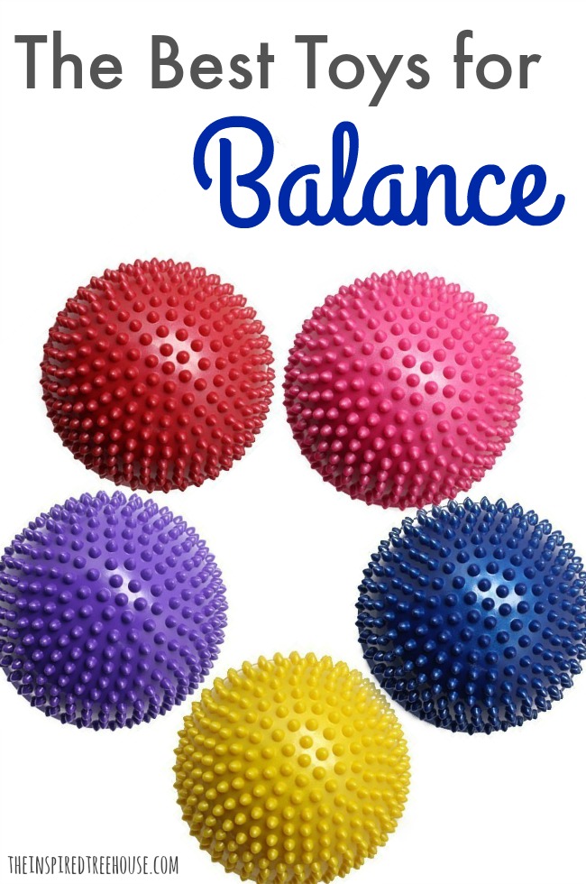 The Inspired Treehouse -  Today we're featuring some of the best toys for balance!  Improving balance can be tons of fun with these awesome products!