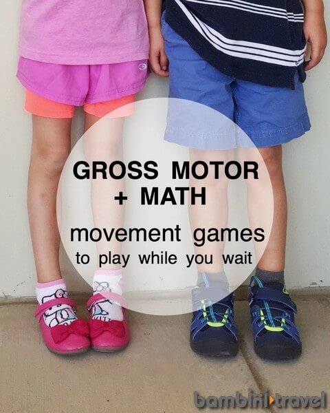 gross motor and math