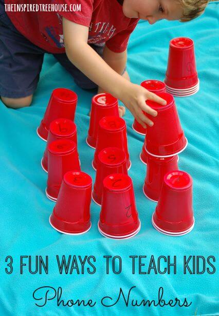 hands on learning teaching kids their phone numbers title
