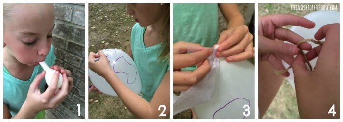 halloween party ideas for kids ghost tag how to