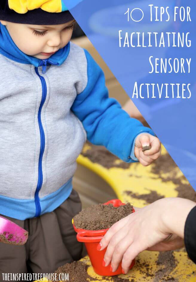 sensory activities tips title