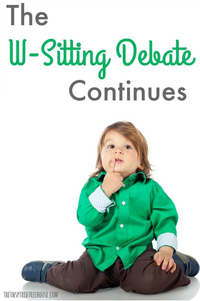 The Inspired Treehouse - After reading recent articles online, we felt compelled to restate our side of the w-sitting debate!