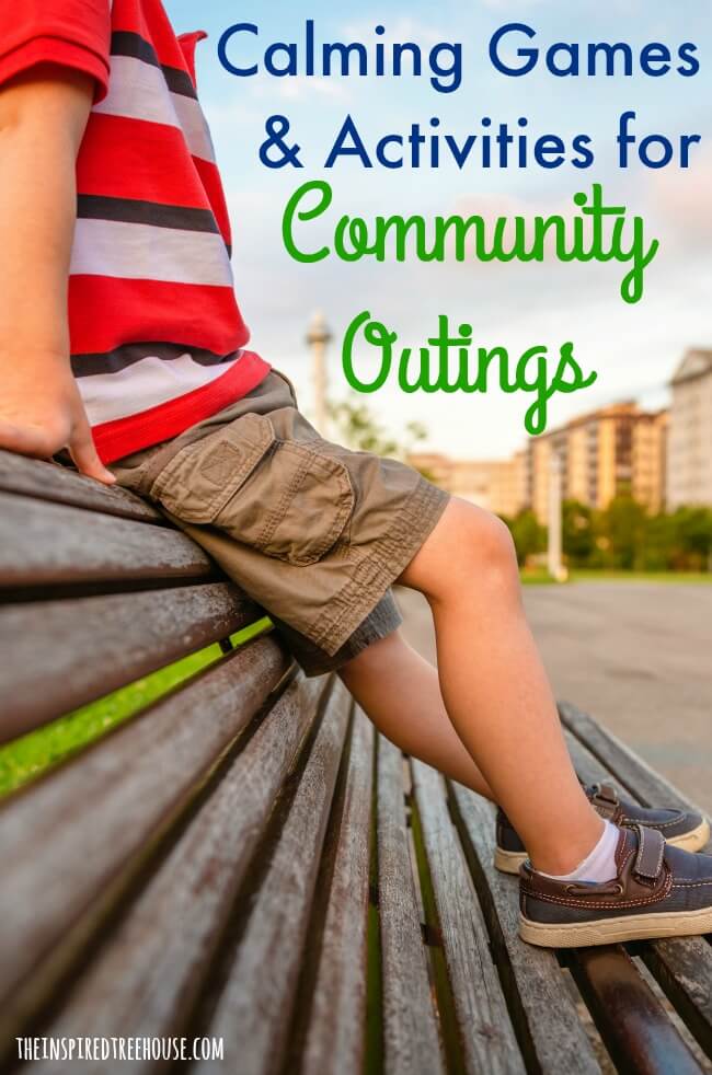 The Inspired Treehouse - Whether you're in the car, at the grocery store, or in a waiting room, these calming games and activities can make sure kids stay cool during community outings.