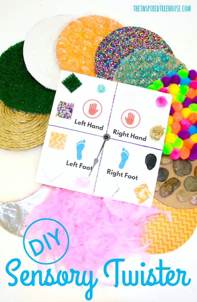 The Inspired Treehouse - If you're looking for DIY games, this bright, colorful sensory activity will target tons of skills at once and keep kids occupied for the whole afternoon!