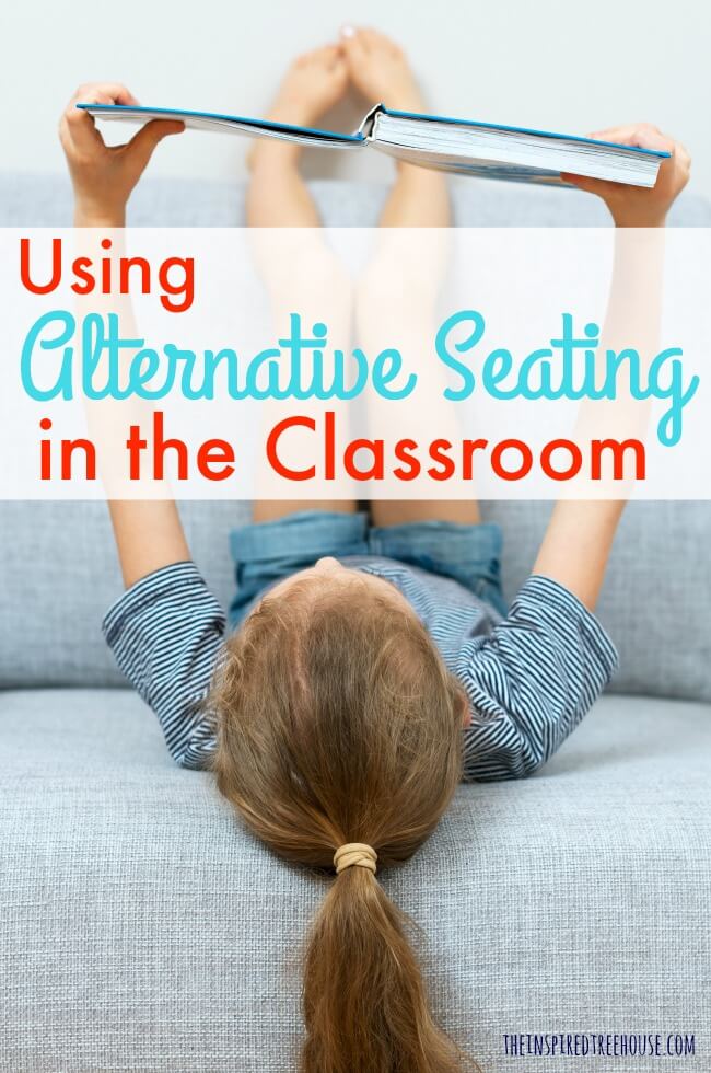 The Inspired Treehouse - Learn about alternative seating and how to use it in the classroom to promote attention, motor skills, and more!