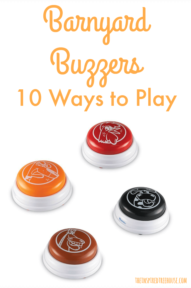 The Inspired Treehouse - If you don’t already have a set of these fun little push-button buzzers, do yourself a favor and grab them today. You won’t be disappointed!