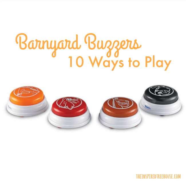 The Inspired Treehouse - If you don’t already have a set of these fun little push-button buzzers, do yourself a favor and grab them today. You won’t be disappointed!