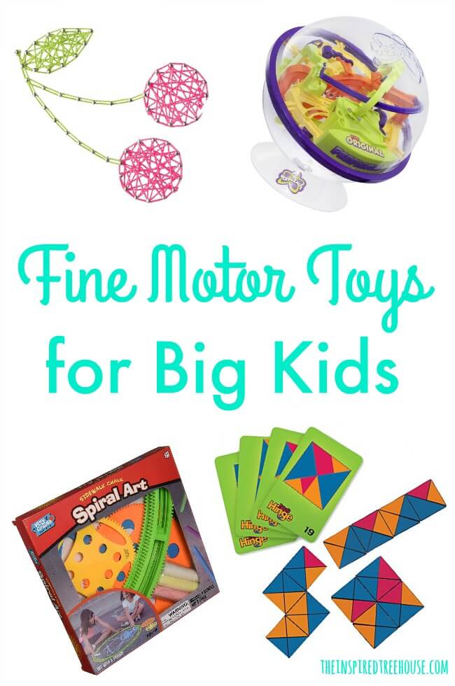 The Inspired Treehouse - Preschool toys for fine motor development.