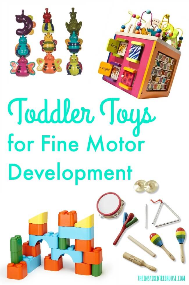The Inspired Treehouse -Oour Ultimate Child Development Gift Guide - full of awesome toys and products that support healthy development by targeting fine motor skills, gross motor skills, and more!