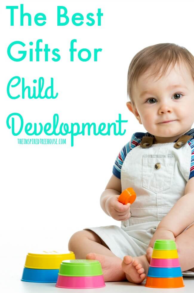 The Inspired Treehouse - Our Ultimate Child Development Gift Guide - full of awesome toys and products that support healthy development by targeting fine motor skills, gross motor skills, and more!