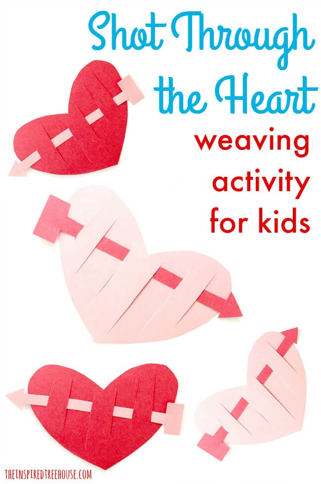 The Inspired Treehouse - We love fun Valentine crafts for kids that target fine motor and other skills.  Here's a new one to try!