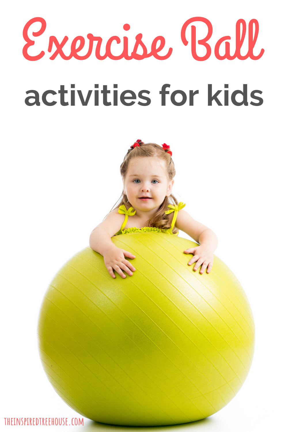 therapy ball exercises picture of child on large ball