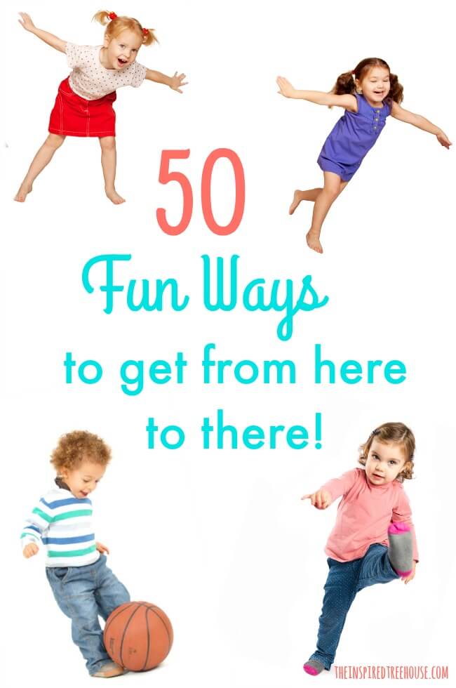 The Inspired Treehouse - These fun ways to move are great ideas for supporting successful transitions and for building motor and sensory processing skills in kids!