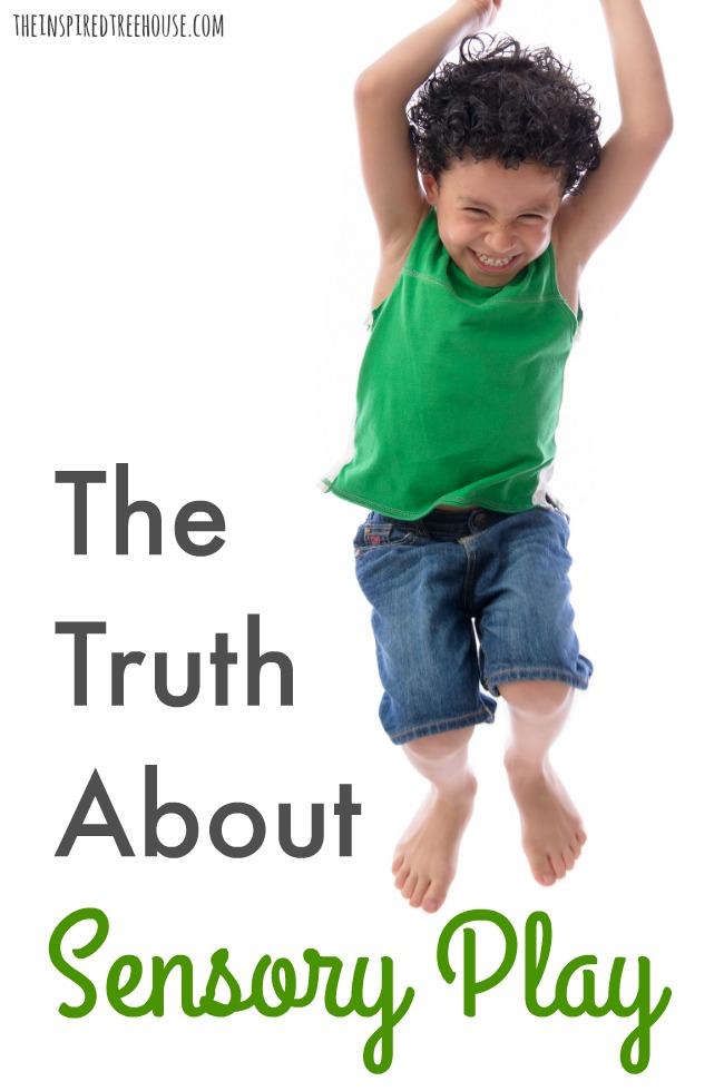 The Inspired Treehouse - Most of what you find on the internet when you search for "sensory" or "sensory play" is only the tip of the iceberg when it comes to true sensory experiences for kids!  Read on to learn more...
