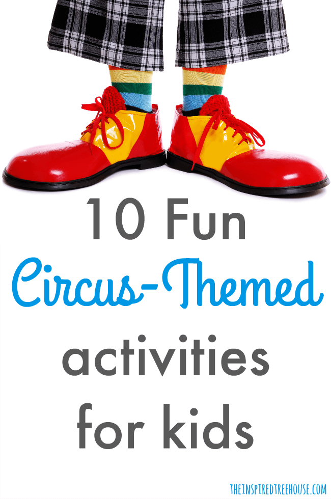 The Inspired Treehouse - Planning a classroom unit, therapy session, or birthday party with a circus theme?  These ideas are the perfect additions!