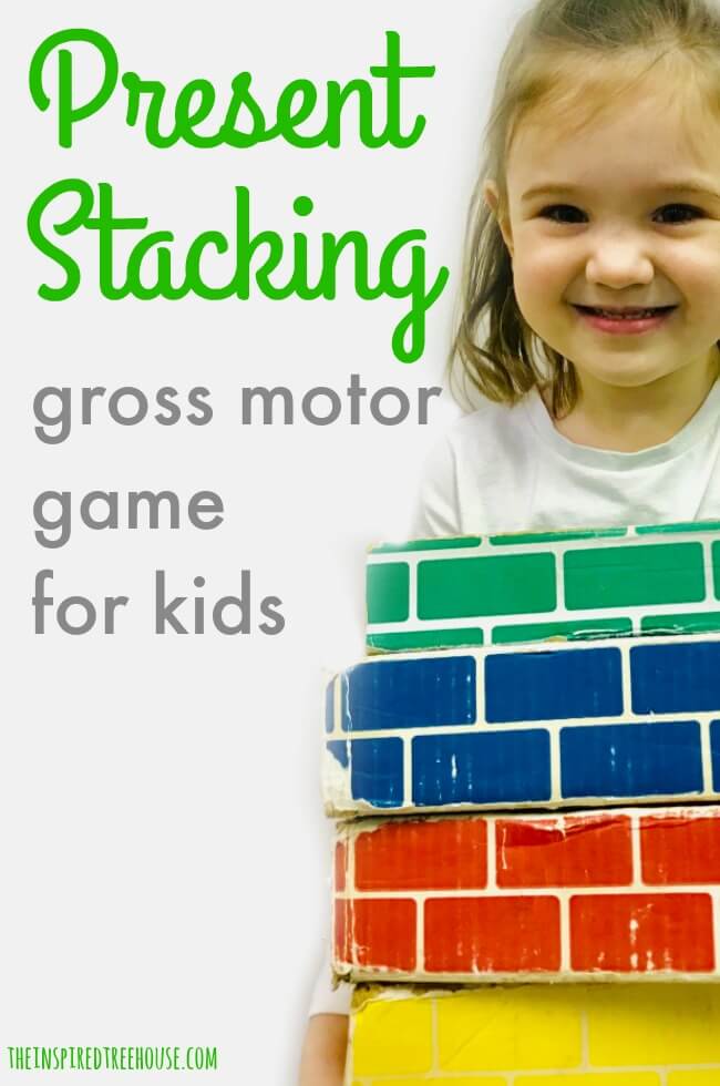The Inspired Treehouse - Add this fun and simple idea to your list of Christmas games for kids - it’s perfect for promoting core strength, balance, and social skills!