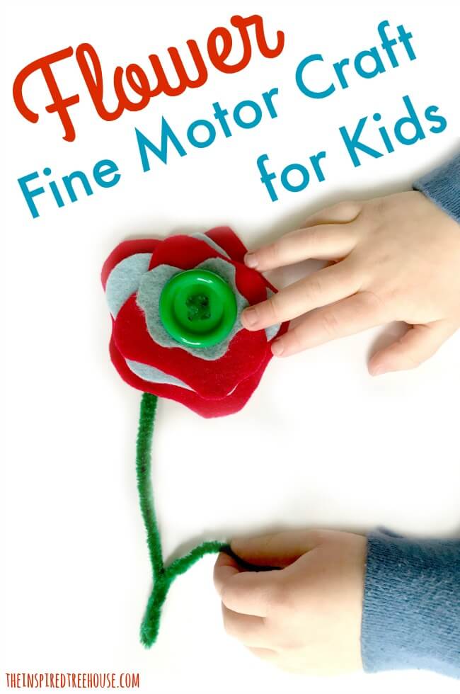 The Inspired Treehouse - If you’re looking for a simple and fun flower craft for kids, this is the project for you!