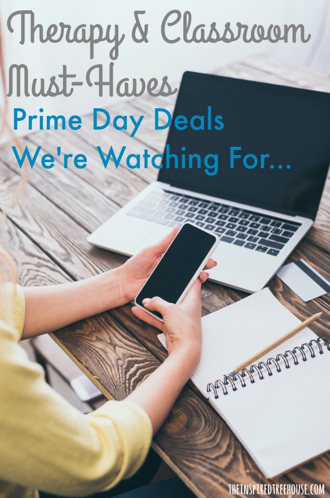 The Inspired Treehouse - Amazon Prime Day deals are coming up on July 15 and 16, 2019 and we can’t wait!  There are so many products that we have on our therapy wishlists that we’ll be watching on Prime Day to see if we can score a deal!