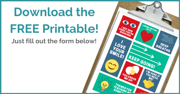 positive affirmations for kids printables