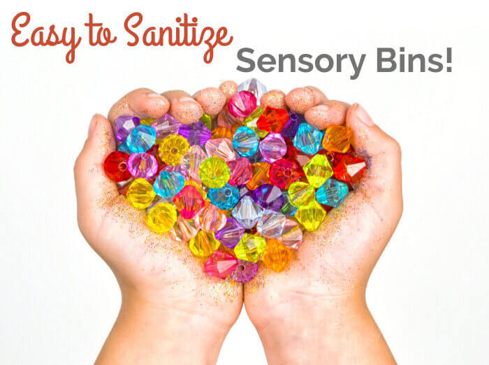 hands holding colorful beads