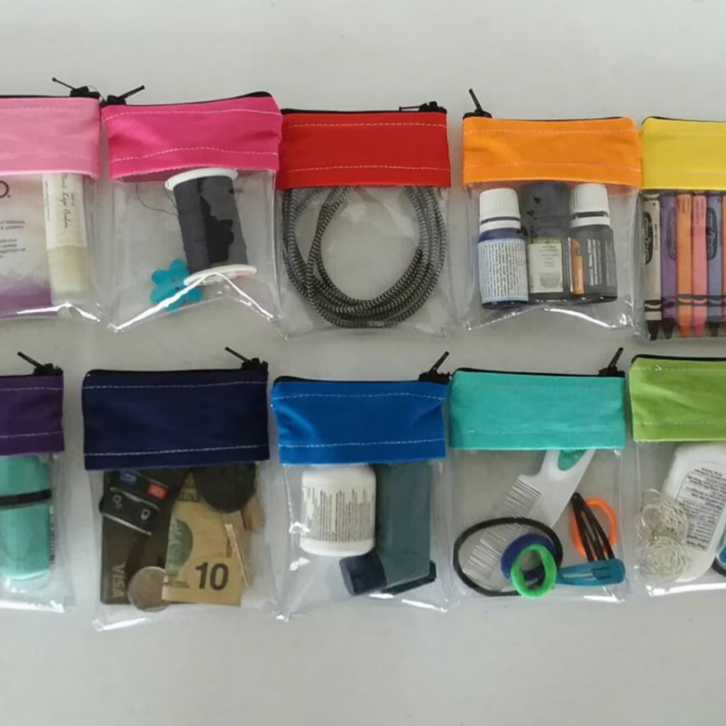cute zipper bags for therapists