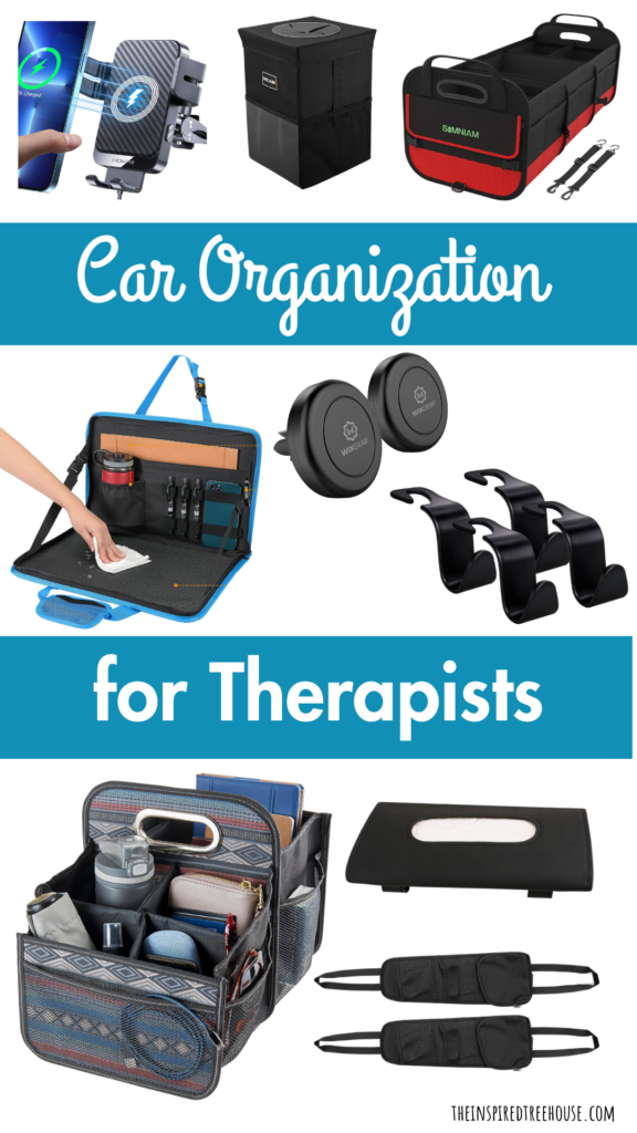 car organization accessories for therapists