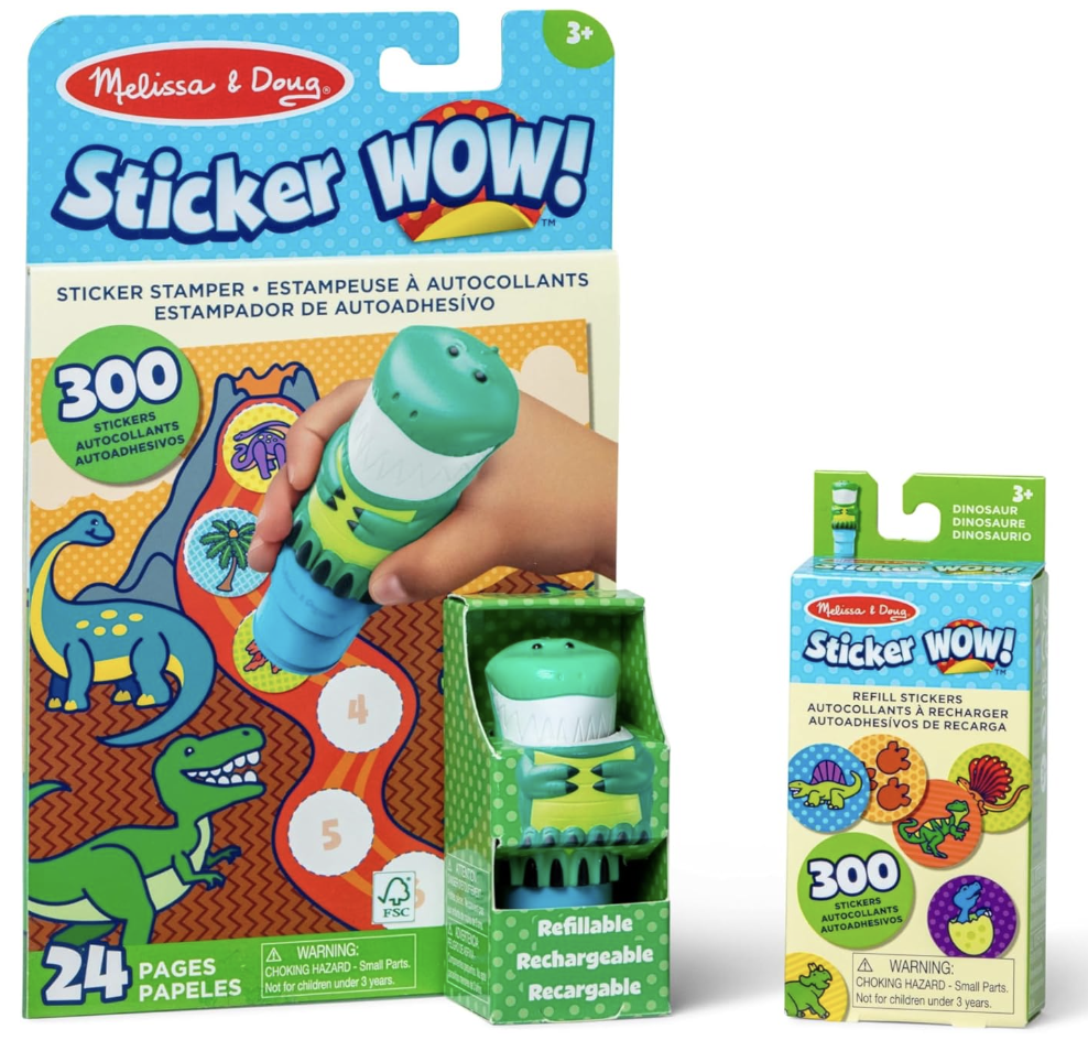 Sticker Wow Book Easter basket stuffers