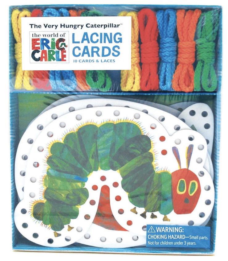 bilateral coordination toys lacing cards