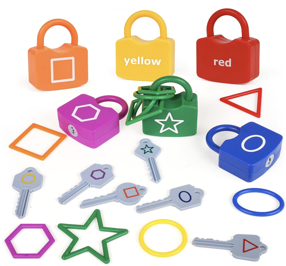 bilateral coordination toys lock toy