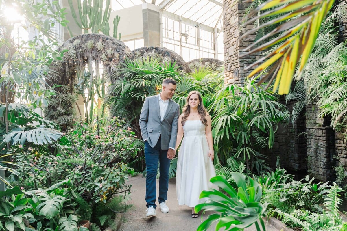 Daniel Stowe Conservancy engagement photos in winter