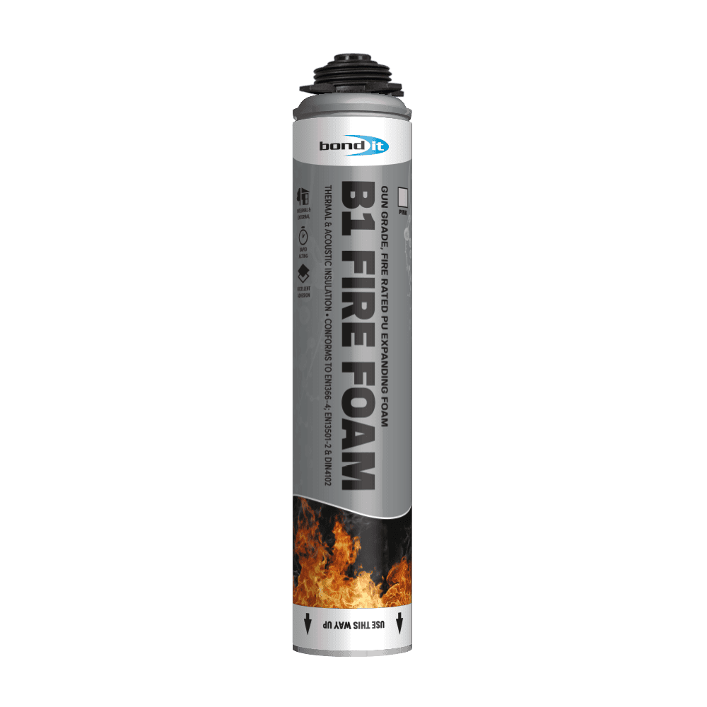 B1 Fire Resistant Expanding Gun Grade PU Foam