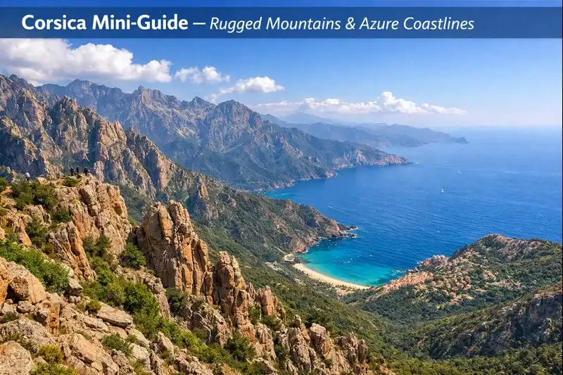 Corsica Mini Guide — Rugged Mountains & Azure Coastlines