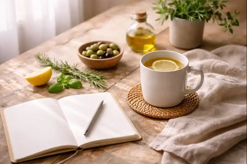 Digestive-Friendly Mediterranean Meals — A Gentle 1-Day Menu