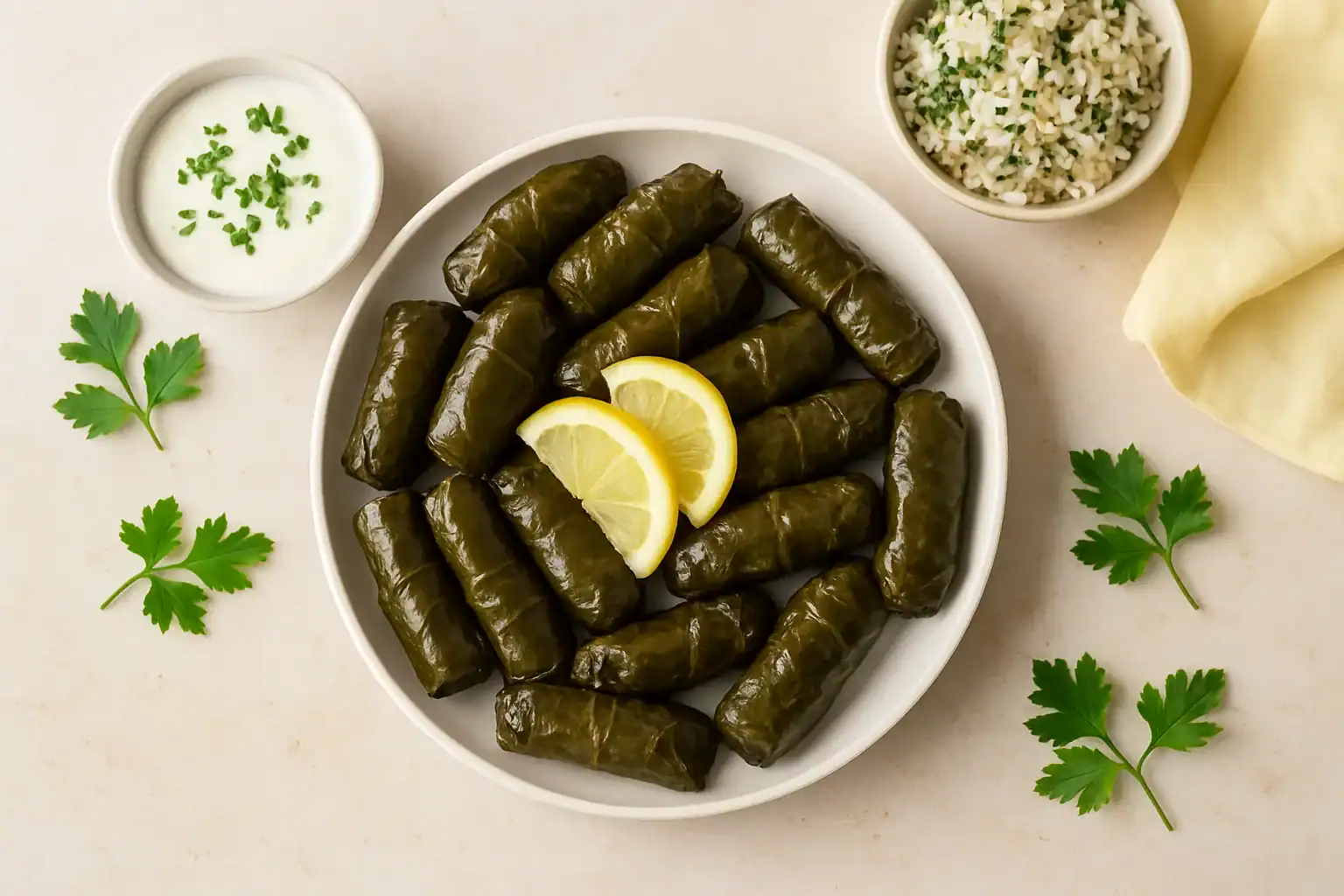 Mediterranean Stuffed Grape Leaves — Easy Weeknight Version