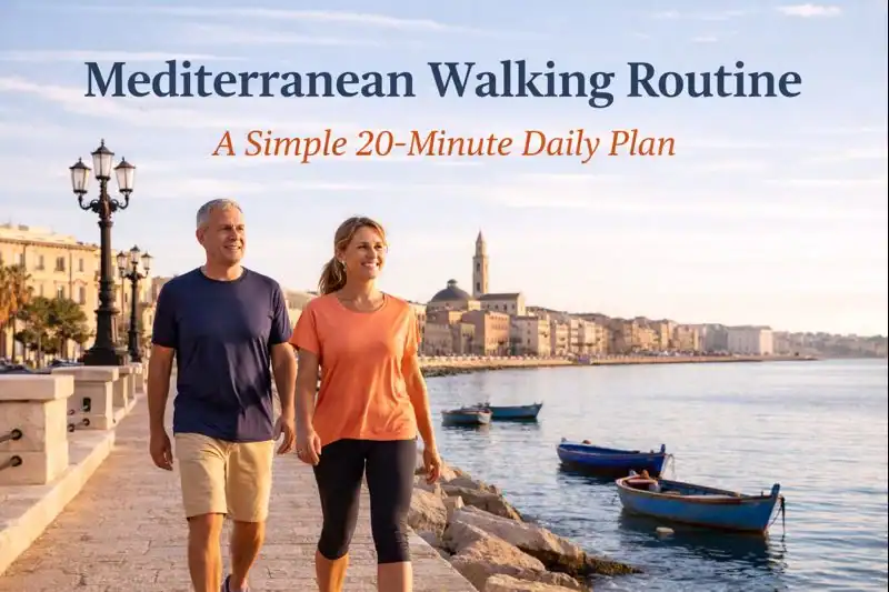 Mediterranean Walking Routine — A Simple 20-Minute Daily Plan