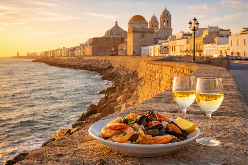 Cadiz in 24 Hours — Golden Light, Old Walls & Seafood
