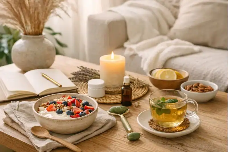 Simple Mediterranean Self-Care — A Weekly Reset Without Pressure