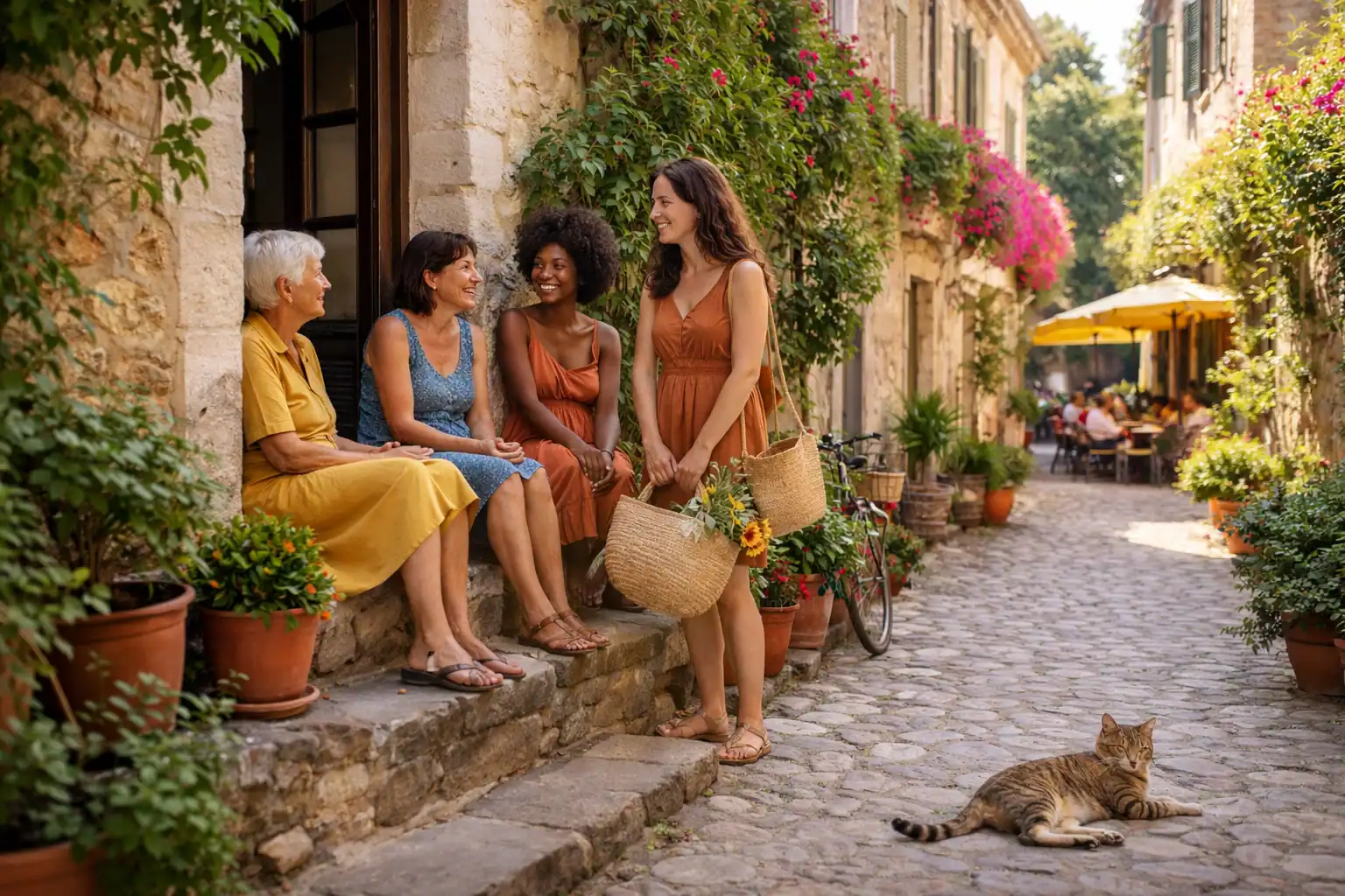 Doorstep Conversations in Small Towns — The Mediterranean Art of Casual Connection
