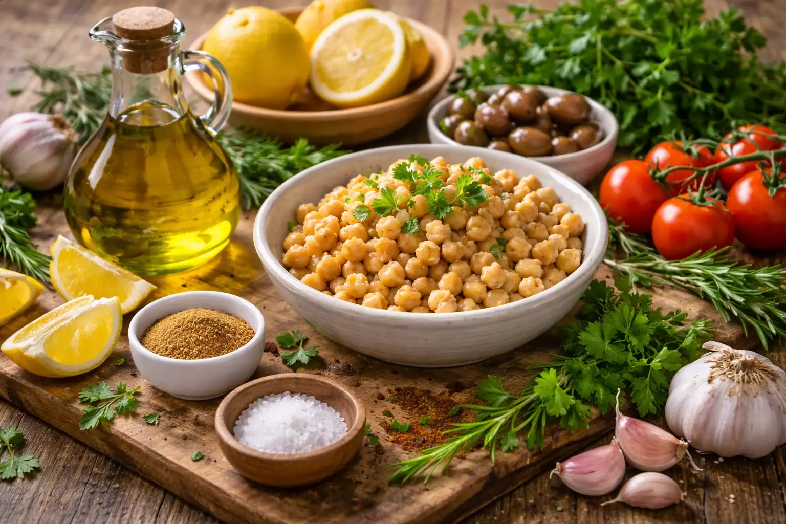 Pantry-First Cooking with Chickpeas & Olive Oil — Why Meals Stay Simple