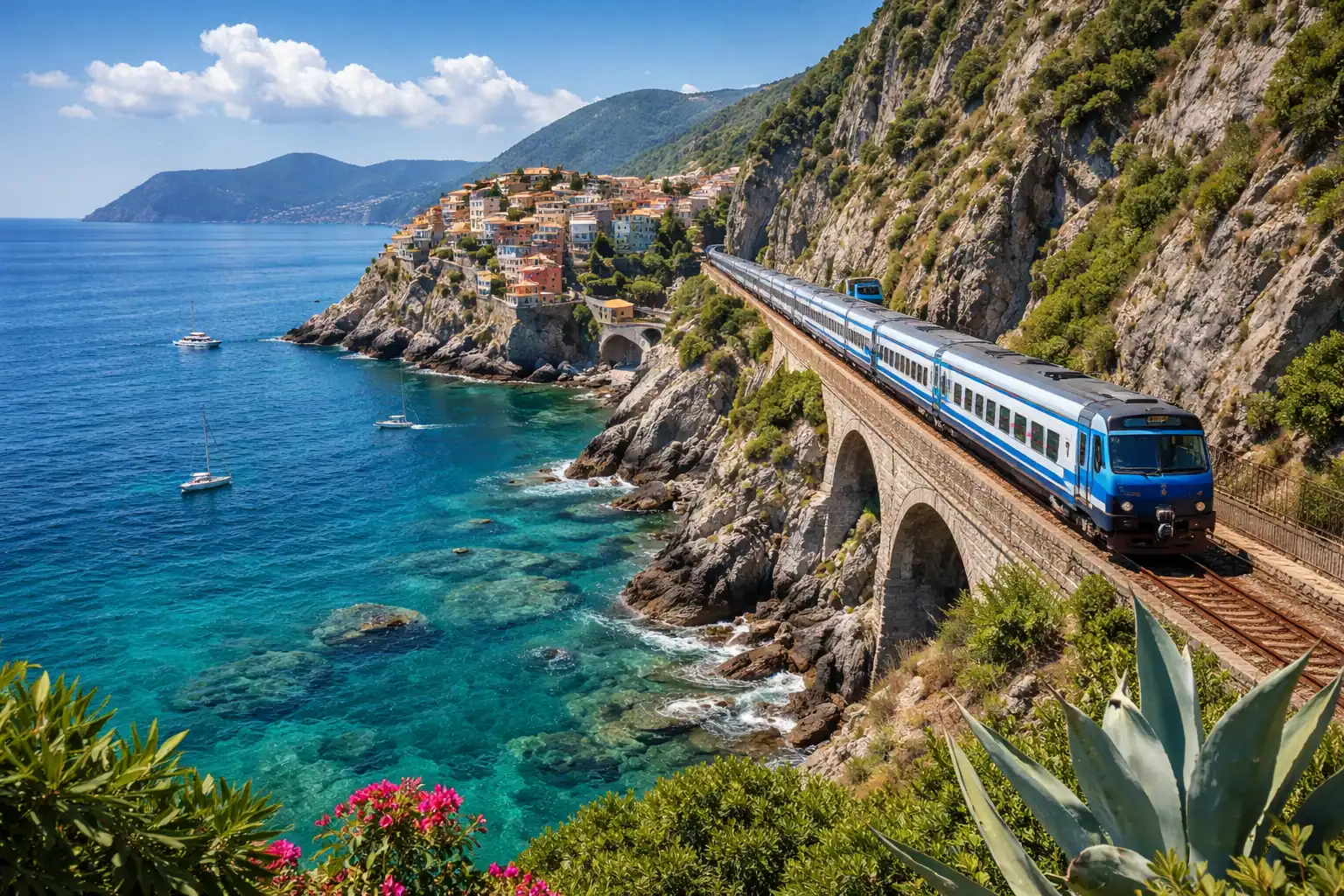 Short Train Rides Along the Ligurian Coast — Transit That Feels Like Travel