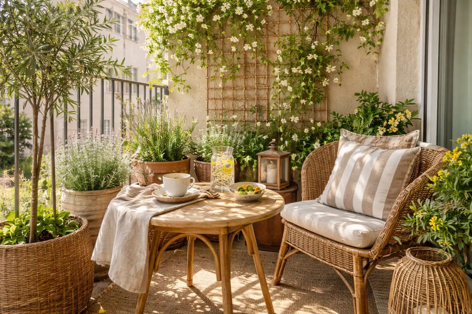 Mediterranean Balcony Ideas for Warmer Days