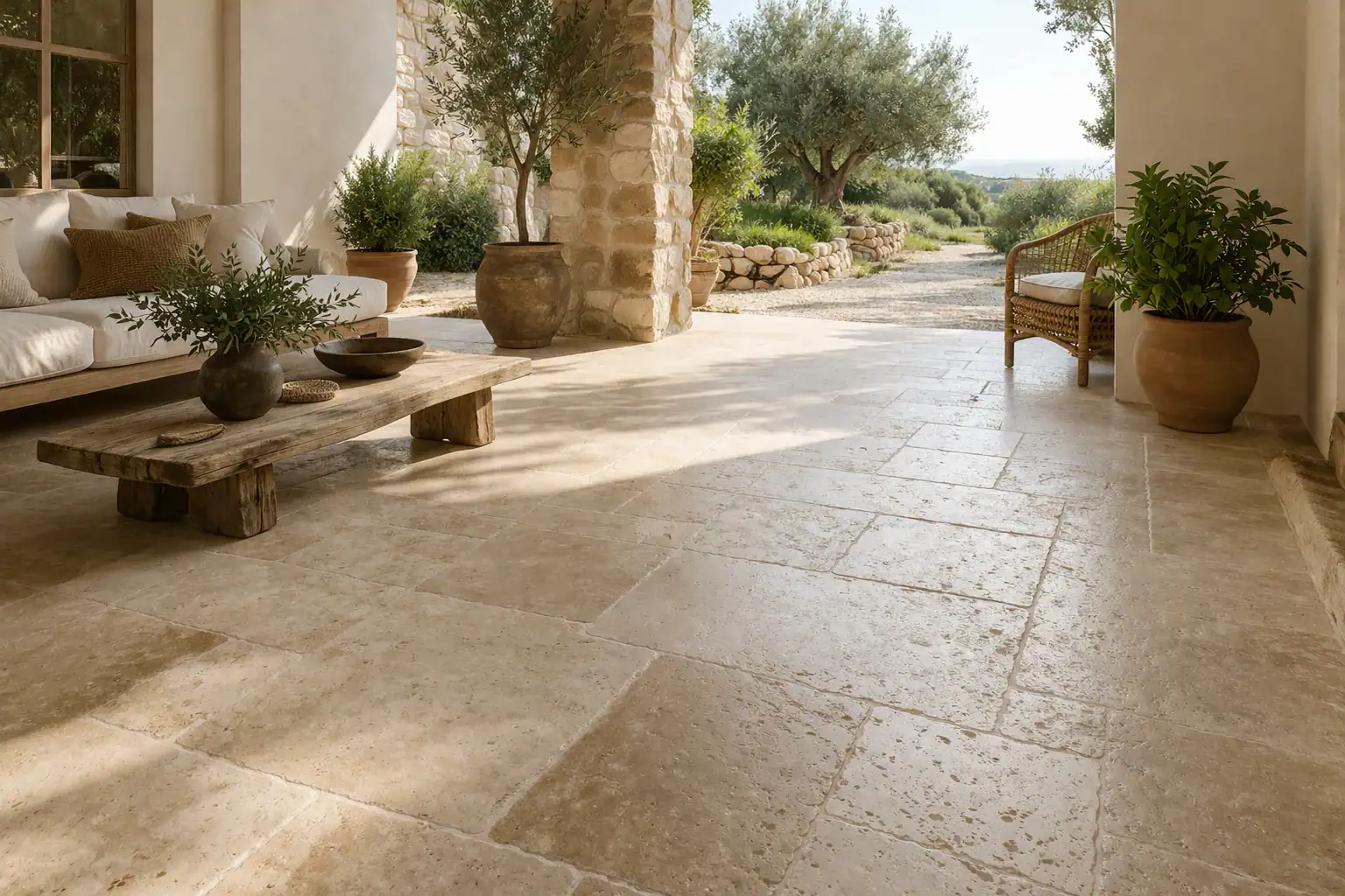 Mediterranean Stone Floors – Why They Feel Right in Warm Weather