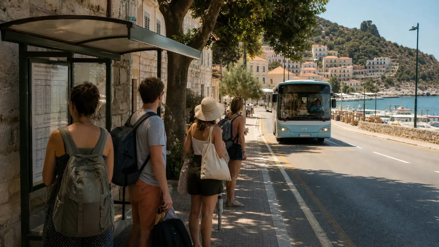 Mediterranean Local Bus Tips: Stops, Tickets, Shade and Timing