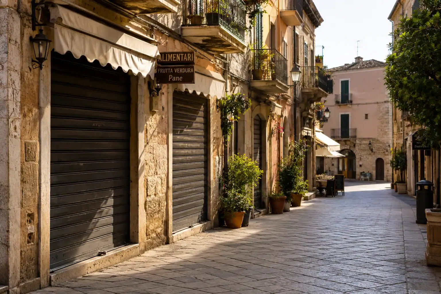 What to Do When Shops Close in a Mediterranean Town