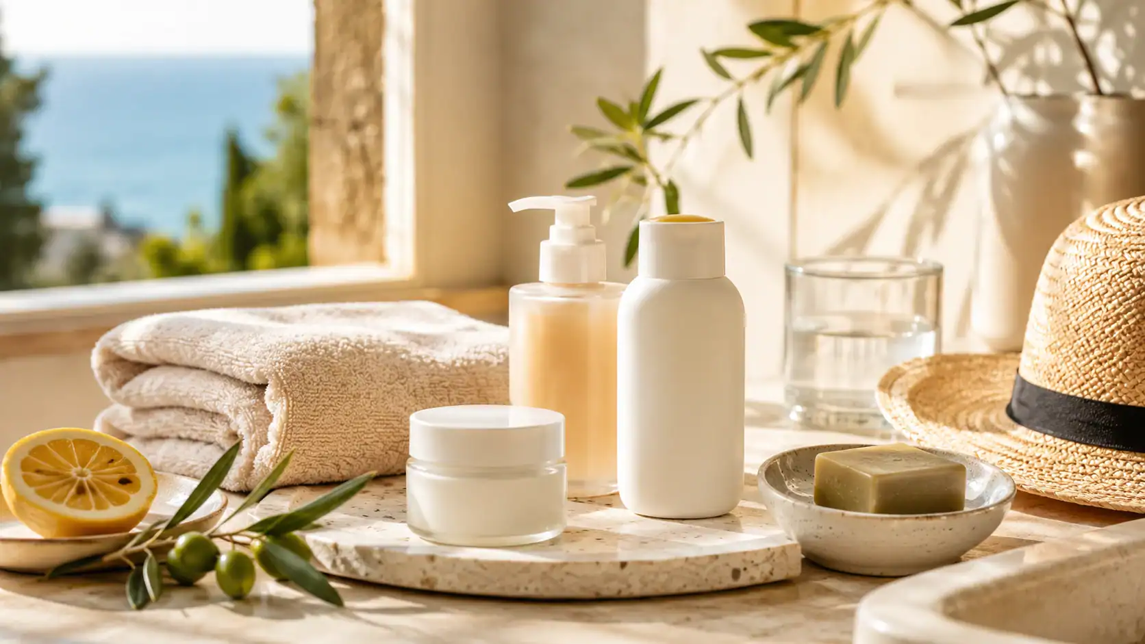 Mediterranean Summer Skincare Reset — When Your Routine Feels Too Heavy