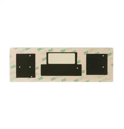 WB07X25197 GE Range Control Panel Black - Image 2
